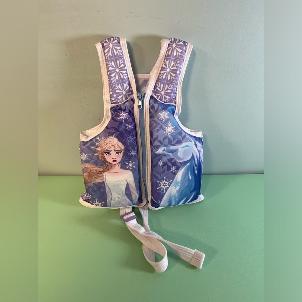 United Pacific Designs Frozen 2 Swim Vest Toddler Sizes S/M, Swimming Flotation